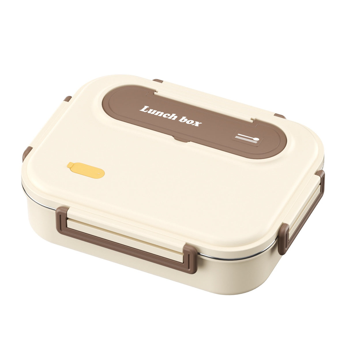 Stainless Steel Compartment Lunch Box With Thermal Lunch Bag, Leak‑Proof Bento Box with Spoon & Chopsticks for Office & Outdoor Use