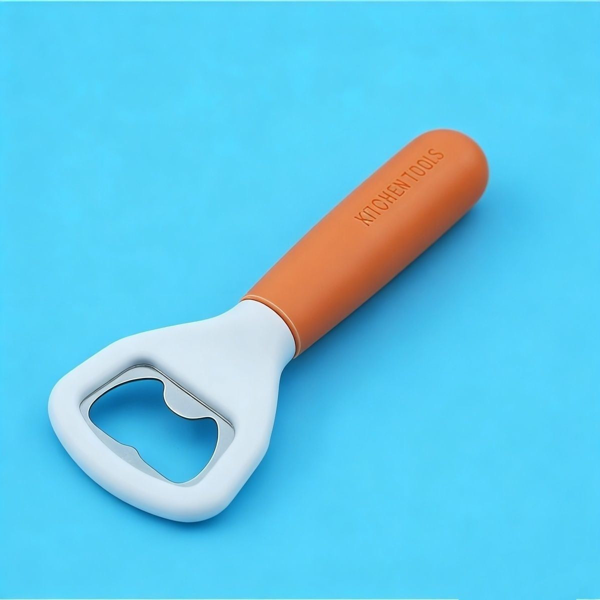 Handheld Beer Bottle Opener, Non‑Slip Handle Bottle Cap Remover for Kitchen Bar