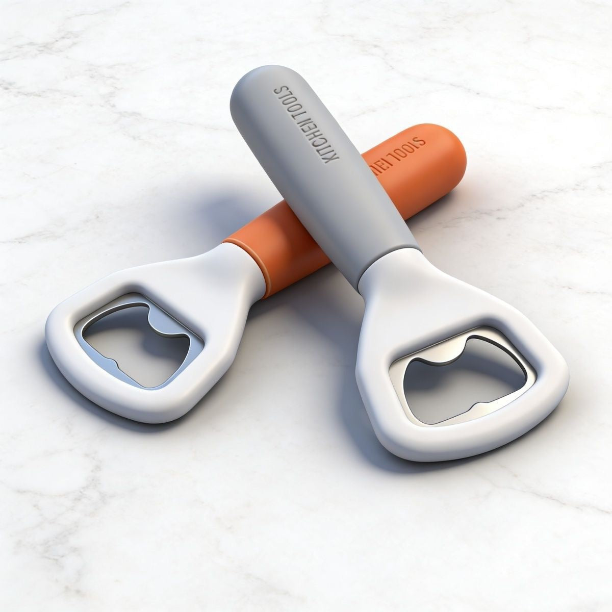 Handheld Beer Bottle Opener, Non‑Slip Handle Bottle Cap Remover for Kitchen Bar