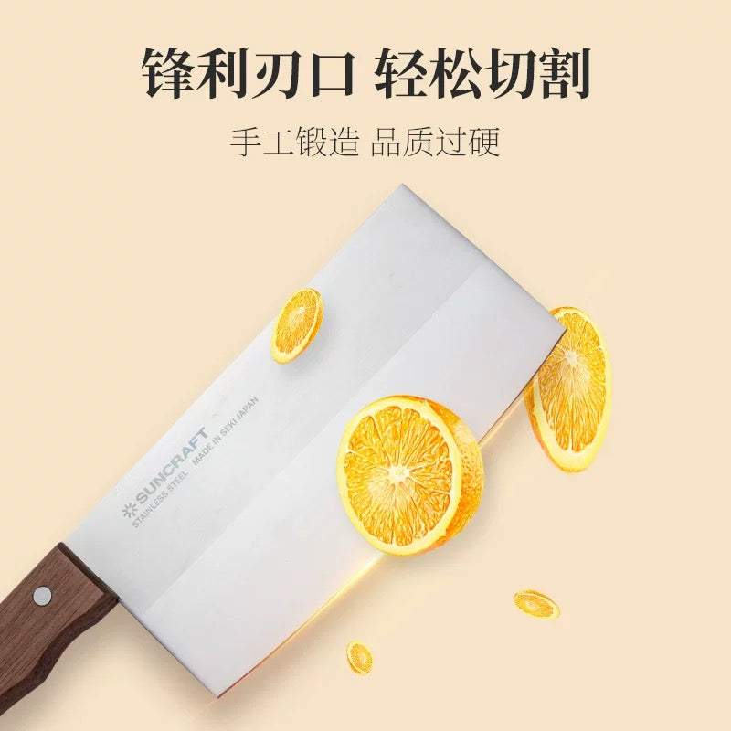 Japanese Fruit Paring Knife, Sharp 15‑Degree Hand‑Sharpened Blade Wood Handle Kitchen Fruit Knife