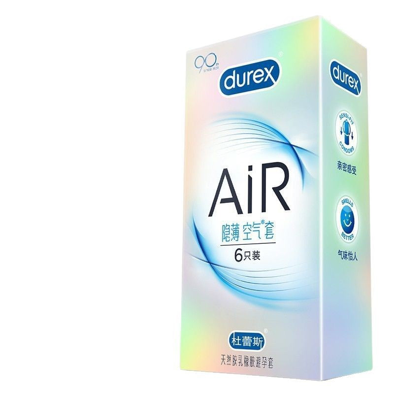 Durex AiR Ultra‑Thin Condoms, Natural Latex Condoms 10‑Pack