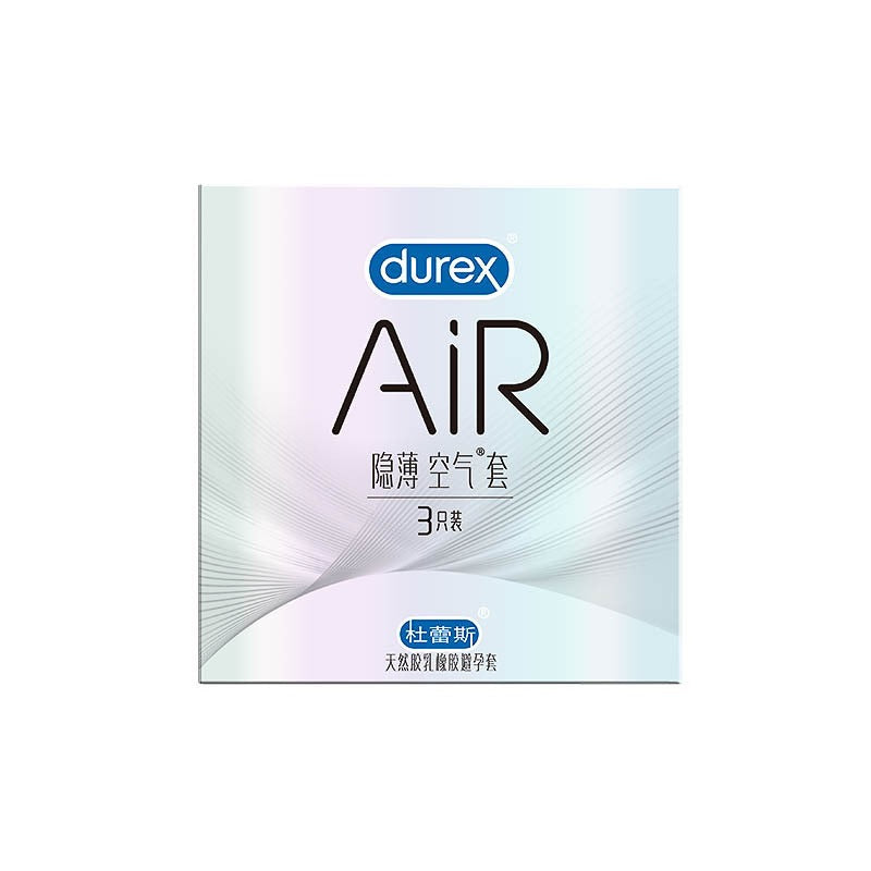 Durex AiR Ultra‑Thin Condoms, Natural Latex Condoms 10‑Pack