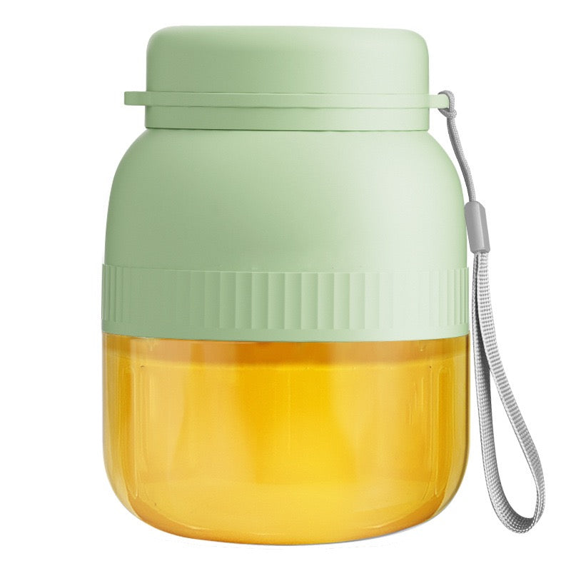 Portable Electric Juicer Blender Cup,10‑Blade Ice‑Crush Rechargeable Mixer with Dual Lids for Fresh Fruit Shakes