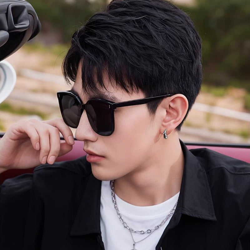 Unisex Square Fashion Sunglasses, UV Protection Outdoor Sun Glasses for Men Women