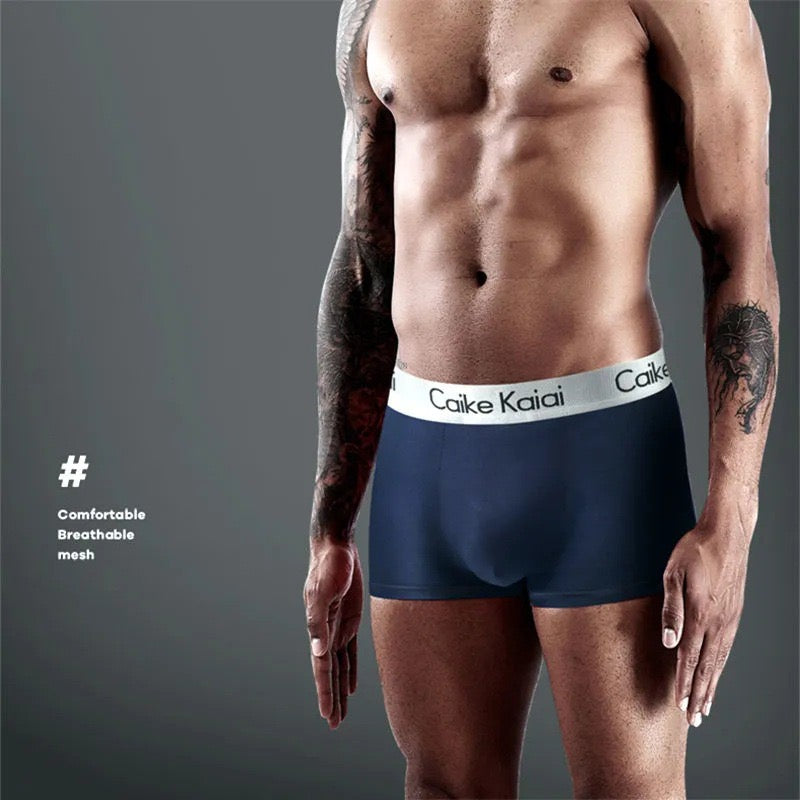 Men’s Cotton Boxer Briefs Multipack, Soft Breathable Stretch Underwear for Daily Wear