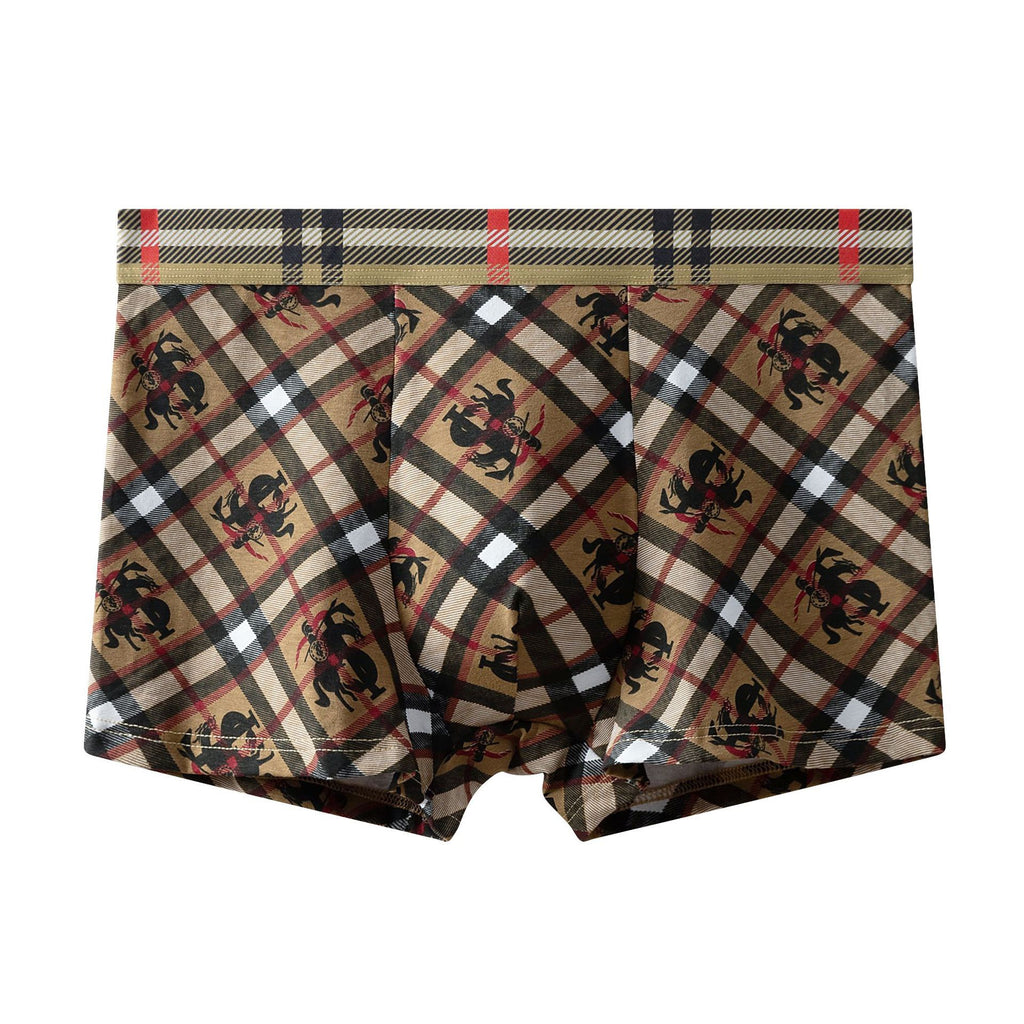 Men’s Cotton Boxer Briefs Multipack, Soft Breathable Stretch Underwear for Daily Wear