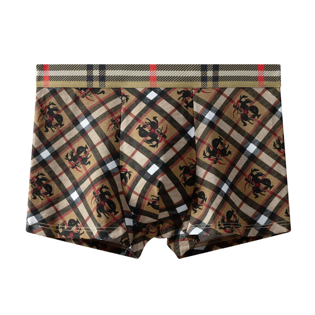 Men’s Cotton Boxer Briefs Multipack, Soft Breathable Stretch Underwear for Daily Wear