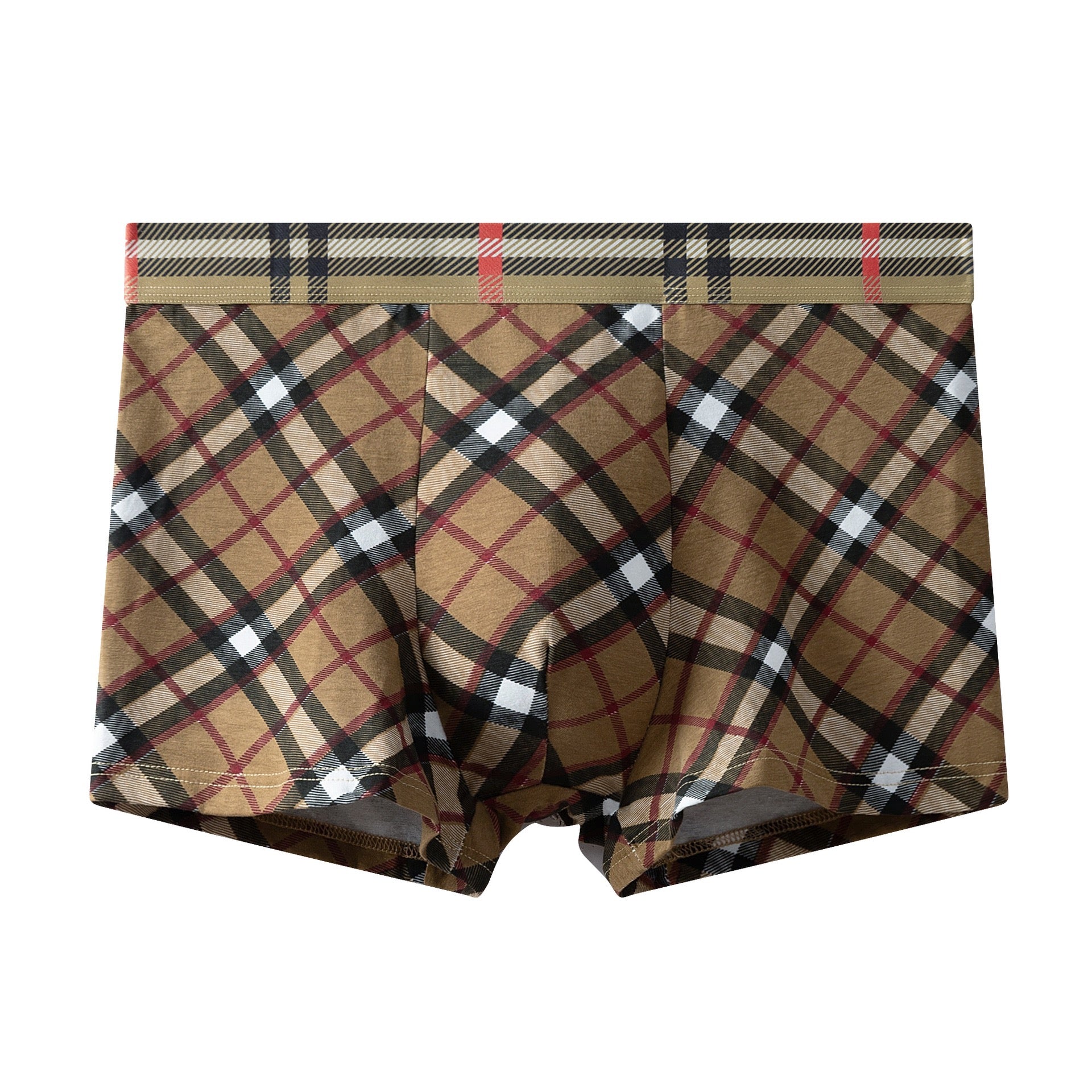 Men’s Cotton Boxer Briefs Multipack, Soft Breathable Stretch Underwear for Daily Wear