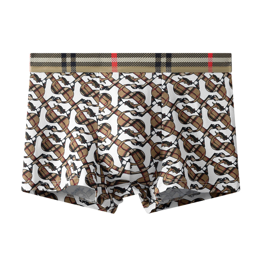 Men’s Cotton Boxer Briefs Multipack, Soft Breathable Stretch Underwear for Daily Wear