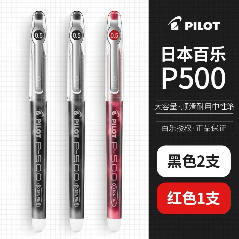 0.5mm Smooth Gel Ink Pens, Large‑Capacity Roller Ball Pens for School & Office