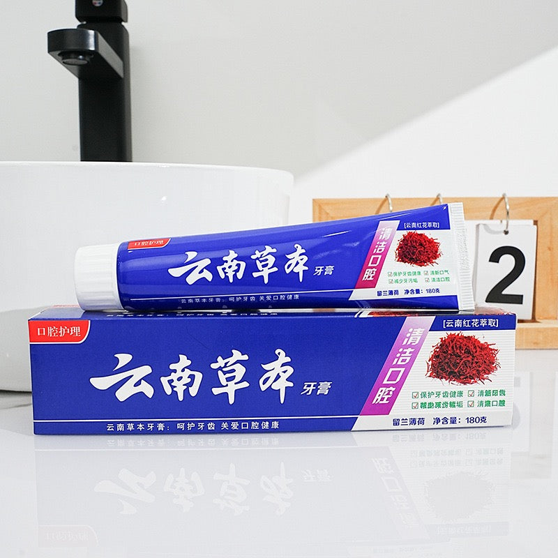Herbal Mint Toothpaste, Daily Oral Cleaning & Fresh Breath Tooth‑paste