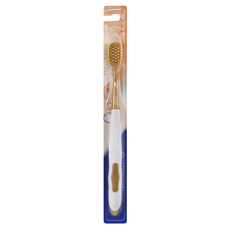 Wide‑Head Soft Bristle Toothbrush 6‑Pack, Deep Cleaning Manual Toothbrushes for Home Family Use