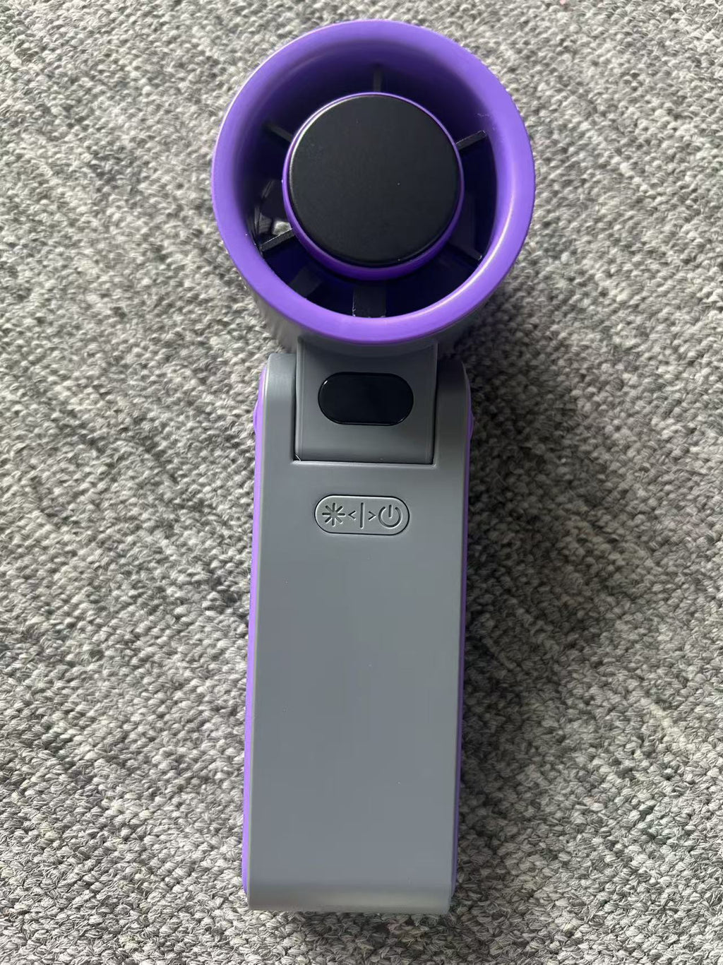 Portable Handheld Cooling Fan with Ice‑Compress Function, Digital Display Rechargeable Mini Fan