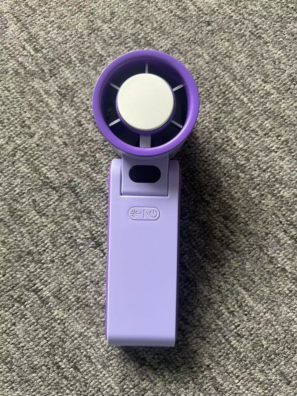 Portable Handheld Cooling Fan with Ice‑Compress Function, Digital Display Rechargeable Mini Fan