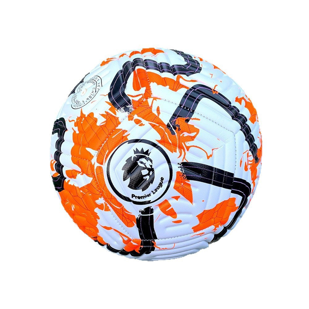 Size 5 Standard Soccer Ball, Durable PU Football for Outdoor Training & Match