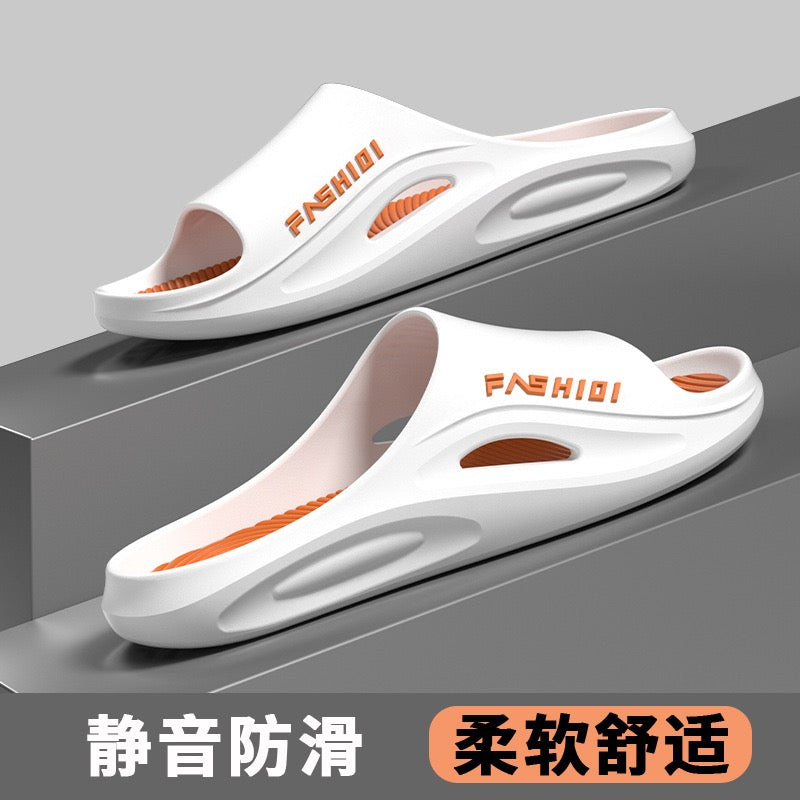Men’s Fashion EVA Slide Slippers, Soft Thick‑Sole Non‑Slip Open‑Toe House Slippers