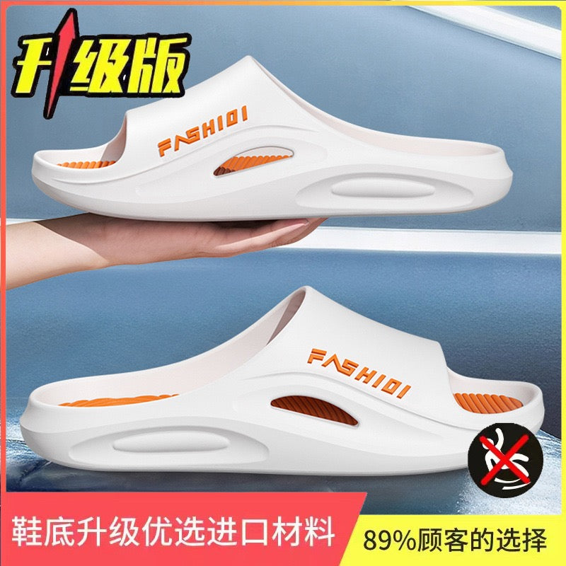 Men’s Fashion EVA Slide Slippers, Soft Thick‑Sole Non‑Slip Open‑Toe House Slippers