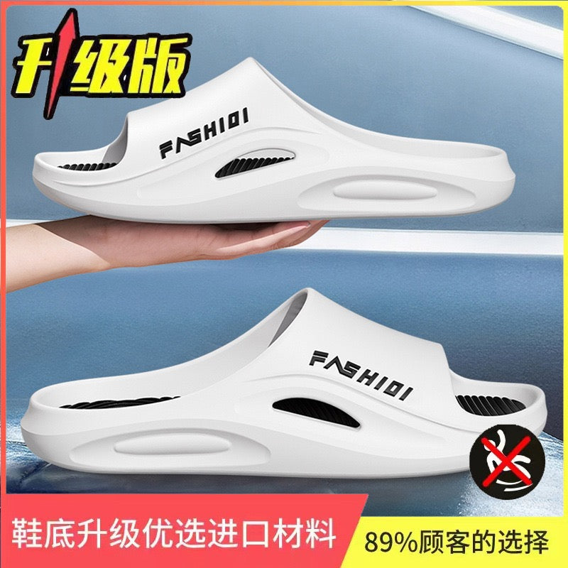 Men’s Fashion EVA Slide Slippers, Soft Thick‑Sole Non‑Slip Open‑Toe House Slippers