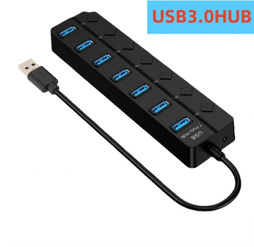 5‑in‑1 Type‑C Hub Docking Station, 4K HDMI + Gigabit Ethernet + PD Charging + Dual USB3.0 Adapter