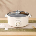 Multi‑Function Electric Cooking Pot, Non‑Stick Inner Pot with Stainless Steel Steamer, 220‑240V