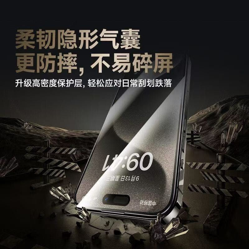 HD Tempered Glass Screen Protector For iPhone 12, Anti‑Scratch Shockproof Screen Film