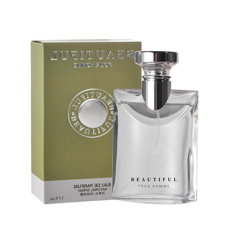 Men’s Eau De Parfum, 50ml Long‑Lasting Woody Scent Male Perfume Spray