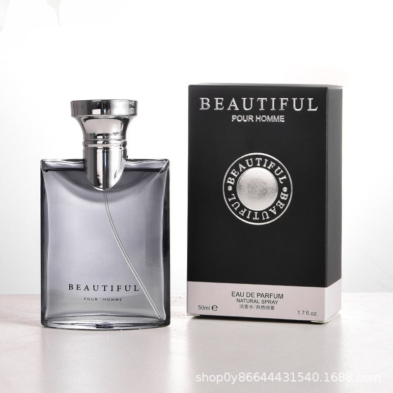 Men’s Eau De Parfum, 50ml Long‑Lasting Woody Scent Male Perfume Spray
