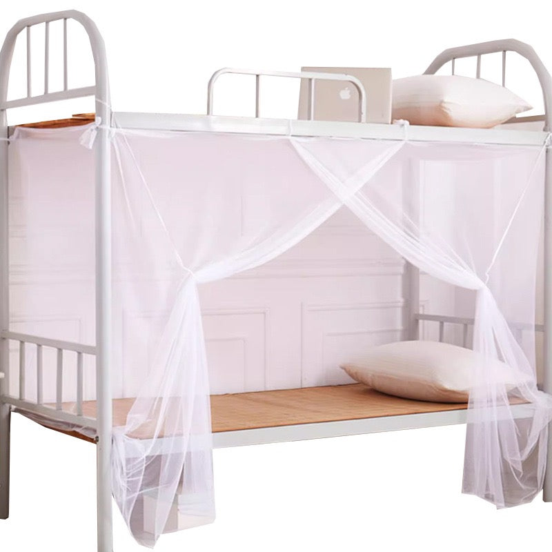 Dorm Bunk Bed Mosquito Net, Ultra‑Fine Mesh Bed Canopy for Student Dormitory