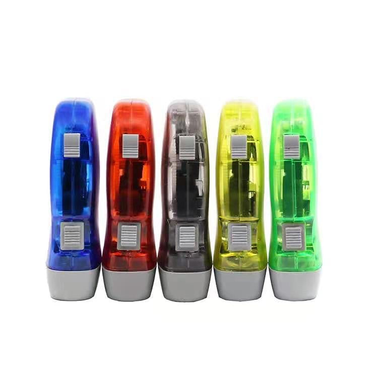 Hand‑Crank Emergency LED Flashlight, Self‑Powered No Battery Needed for Hurricane, Camping, Blackout