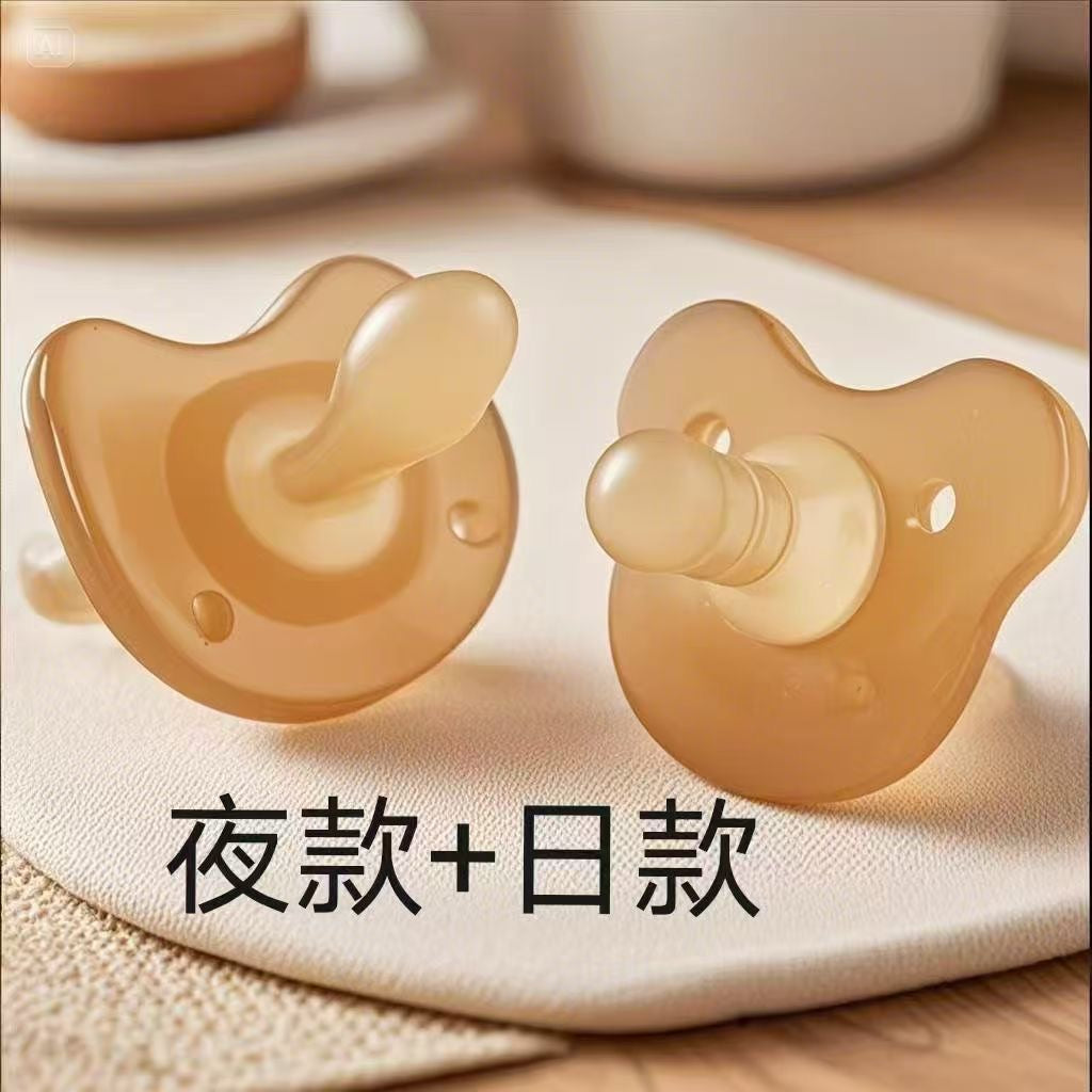 Baby Pacifier, Imitation Breast‑Like Round Nipple Soother for Newborn Infant