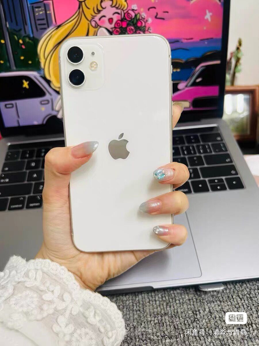 Used Apple iPhone 11, Unlocked Original Pre‑Owned Smartphone, 64GB/128GB/256GB