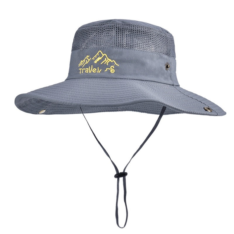 Full Face Neck Flap UV Protection Bucket Hat