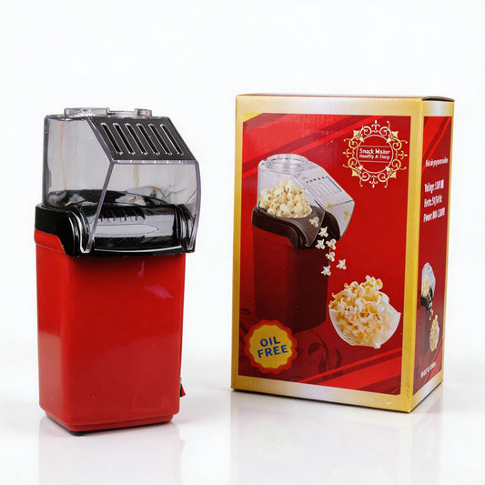 Electric Popcorn Maker, Household Automatic Popcorn Machine for Home Party Movie Night