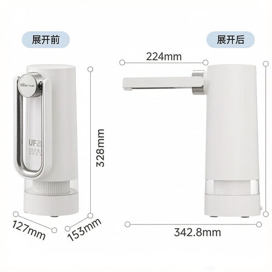 Portable Direct‑Drinking Water Purifier, Foldable UF Tap Water Filter for Home & Travel